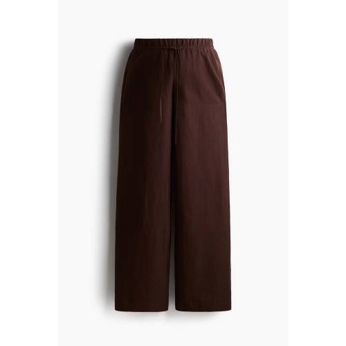 MAMA BEFORE & AFTER LINEN-BLEND PANTS