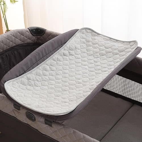 BlueSnail Washable Underpads,Waterproof,Soft, Portable and Reusable Incontinence Bed Pads for Toddler,Adults,Elderly and Pets (18" x 24" Pack of 3)(Ash Gray)