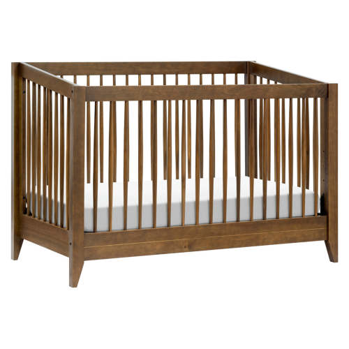 Sprout 4-in-1 Convertible Crib + Toddler Bed Conversion Kit - Natural Walnut