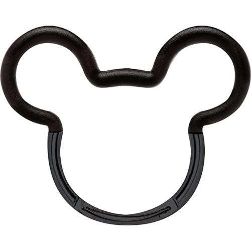 Petunia Pickle Bottom Mickey Mouse Stroller Hook| Black | Perfect for all strollers or shopping carts | Perfect for carrying diaper bags, book bags, and purses | Disney Fun