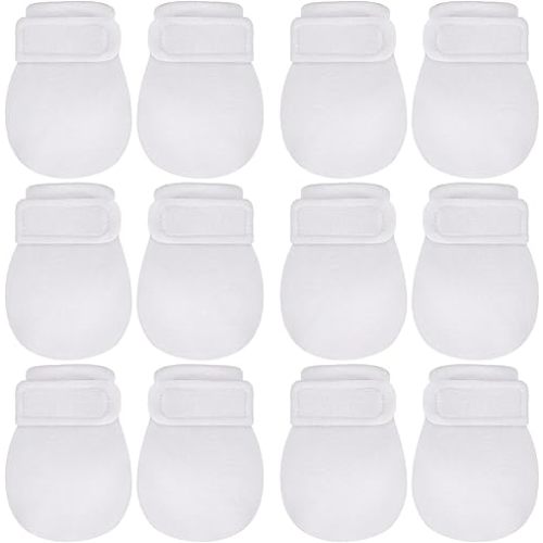 Adjustable Baby Mittens No Scratch Newborn Cotton Breathable Gloves Warm Baby Mitts for Boys Kids