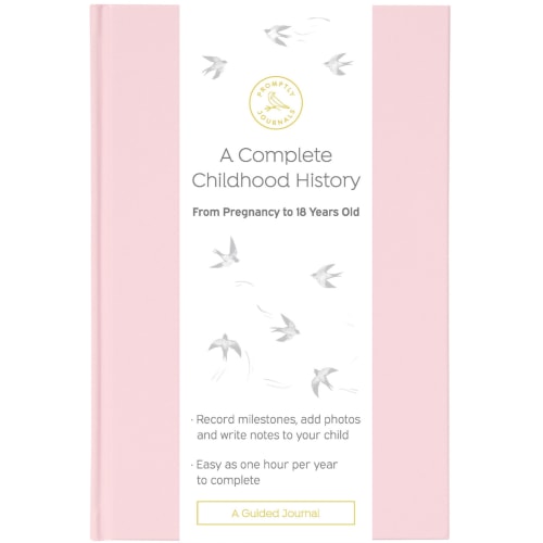 A Complete Childhood History: From Pregnancy to 18 Years Old (Pink, Le – Promptly Journals