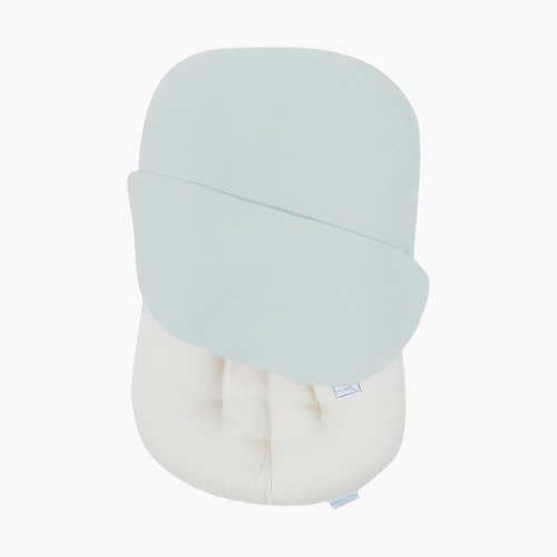 Snuggle Me Organic Infant Lounger + Cover Bundle - Bluebell