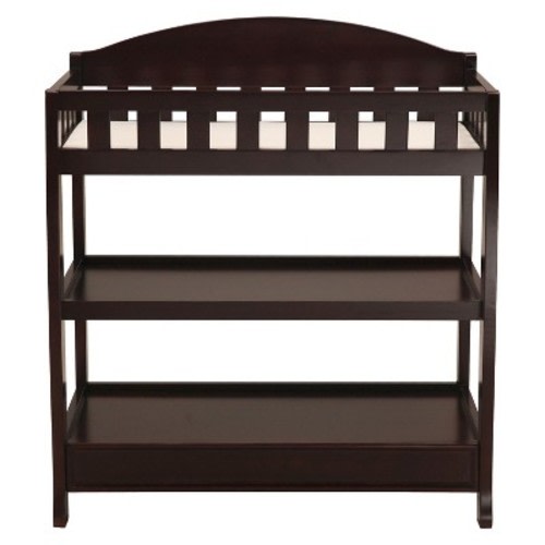 Delta Children® Infant Changing Table with Pad, Color: Dark Chocolate