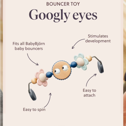 BabyBjörn Toy for Bouncer – Googly eyes