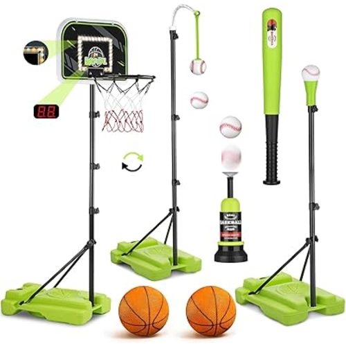 Kids Basketball Hoop/Tball Set