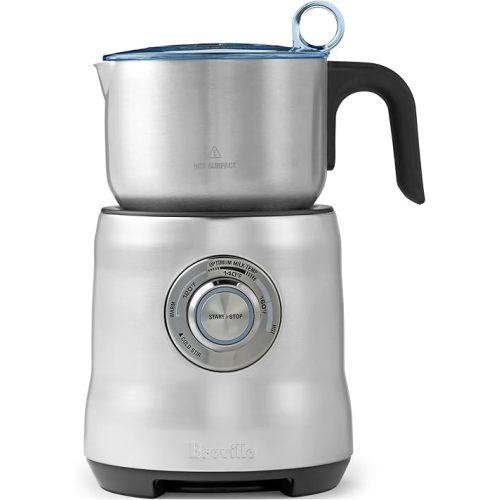 Breville the Milk Cafe Milk Frother, Milk Steamer, BMF600BSS, Brushed Stainless Steel