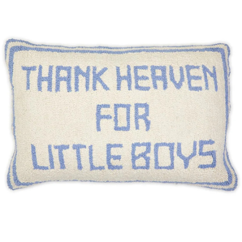 Two's Company Thank Heaven Punch Embroidery Decorative Throw Pillow – Smyth Jewelers