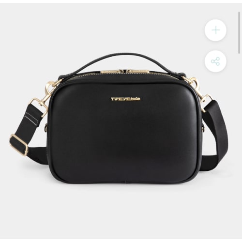 Luxe Diaper Clutch in Black