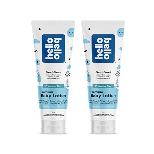 Hello Bello Baby Lotion Parent (Fragrance Free, 17OZ) - 16.00 Fl Oz (Pack of 2)
