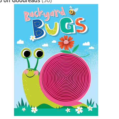 Backyard Bugs - Touch and Feel Board Book - Sensory Board Book