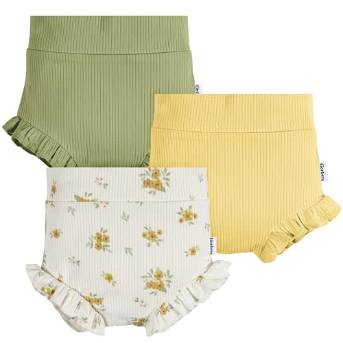 Gerber Baby Girls' 3-Pack Bubble Shorts