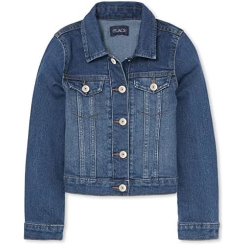The Children's Place Girls' Basic Denim Jacket