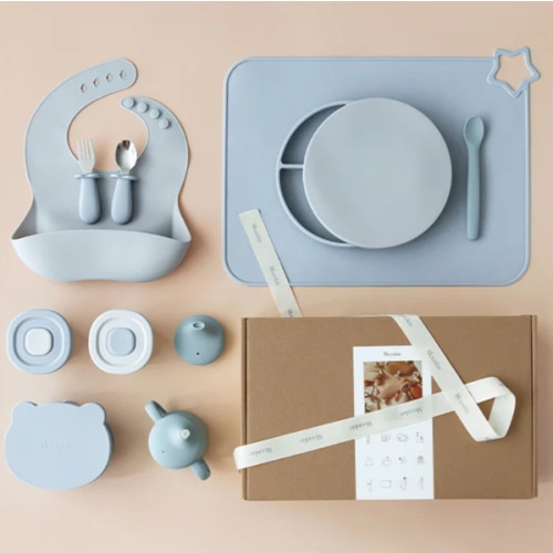First Bites Gift Set (Ether/Sky Blue)