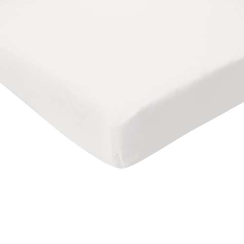 Bamboo Twin Sheet in Cloud White | Kyte Baby
