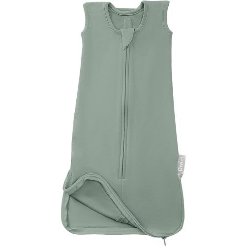 Owlet Dream Sleeper with Swaddle, Baby Sleep Sack and Wrap, Sleepy Sage, 0-3M