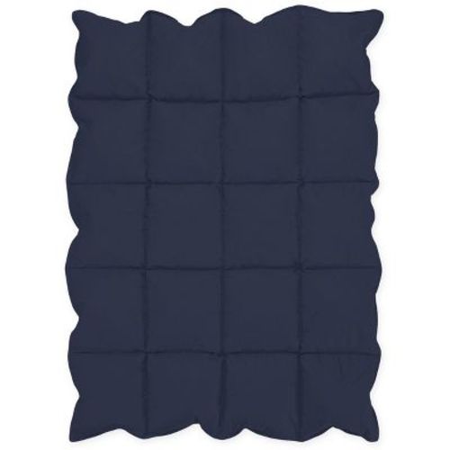 Sweet Jojo Designs Boy, Girl, Unisex/Gender Neutral Baby Down Alternative Crib Comforter / Blanket Navy Blue