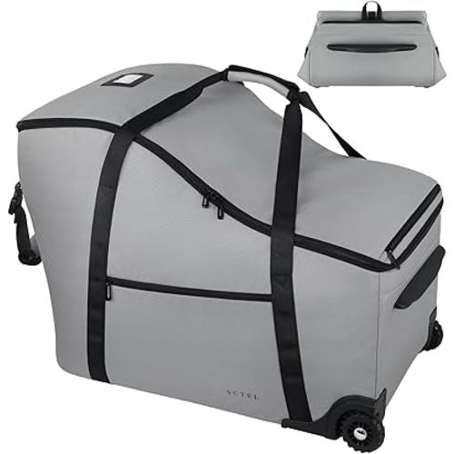 Car Seat Bags for Air Travel Fit Chicco Keyfit 35 and Anti-rebound Bar Base, Fit Doona Car Seat Stroller and Base, Nuna Pipa Travel Bag, Infant Car Seat Bag, Doona Travel Bag