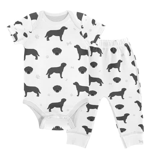 KICPOAY Baby Clothes Set Infant Bodysuits Pants Sets 0-24M For Boys Girls