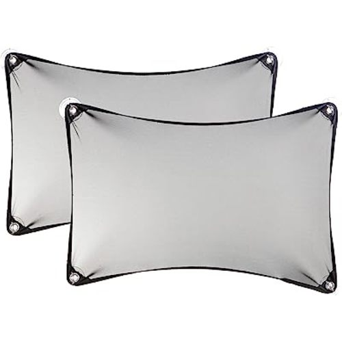 Dreambaby Stretch Adjustable Car Window Shades for Baby - Sun Shade for Side Windows - Universal Fit - 2pk