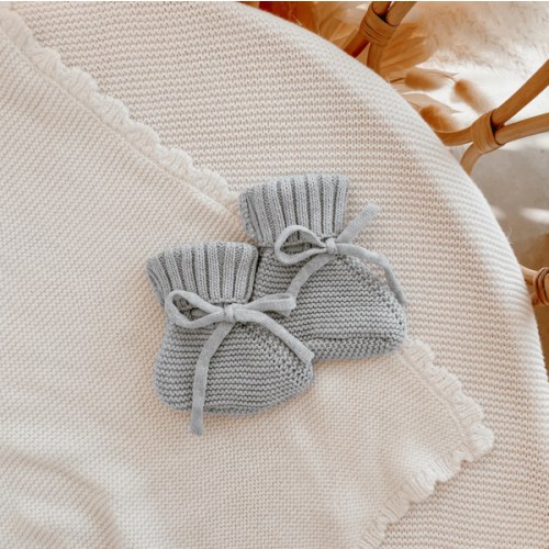 Mini Knit Booties - Newborn-6M