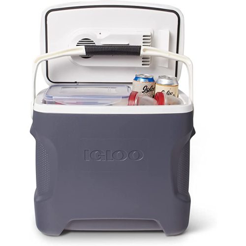 Igloo Thermoelectric Iceless 28-40 Qt Electric Plug-in 12V Coolers - 28 Qt Iceless Gray