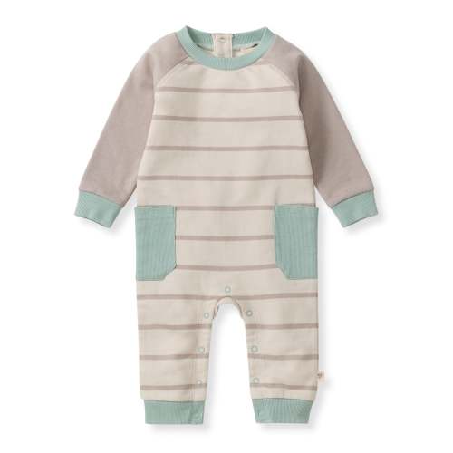 Basic Stripe Baby Boy Jumpsuit – Burt's Bees Baby