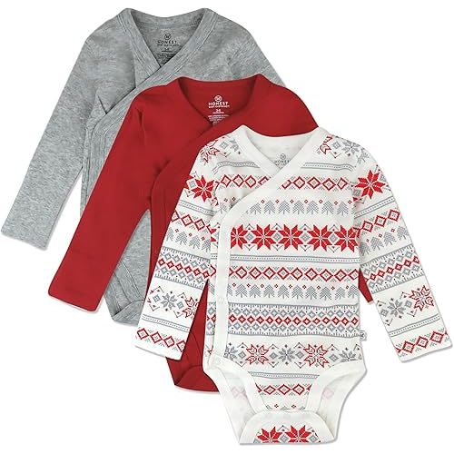 3-pack Kimono Organic Cotton: Newborn