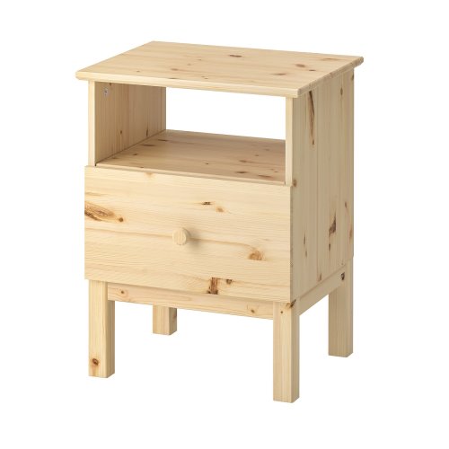 TARVA Nightstand - pine 18 7/8x24 3/8 "