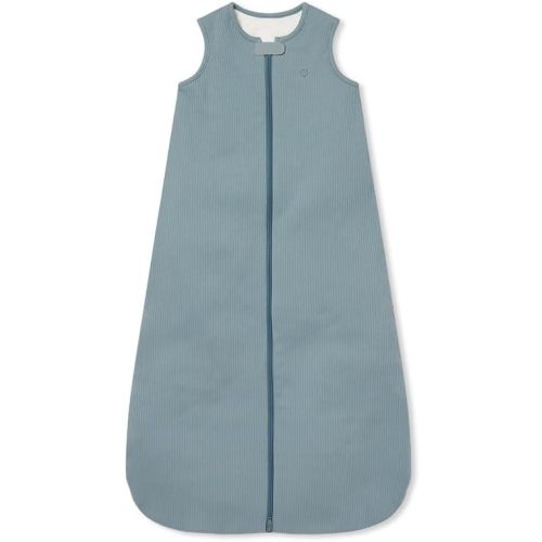 MORI Baby Unisex Ribbed Sleep Sack with Zip Up Front - Comfort and Adjustable - 1.5 TOG Sleeping Bag for Toddler Boys & Girls