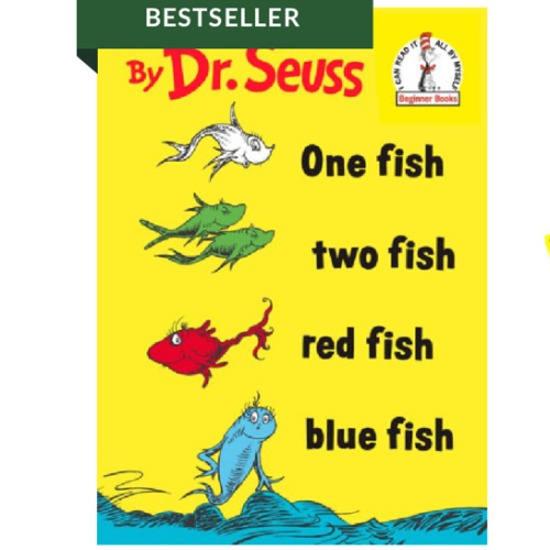 One Fish, Two Fish, Red Fish, Blue Fish by Dr. Seuss, Hardcover | Barnes & Noble®