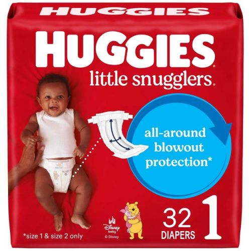 Huggies Little Snugglers Diapers - Size 1 - 32ct