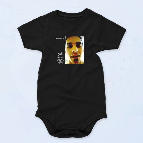 Vintage Atmosphere God Loves Ugly 90s Baby Onesies