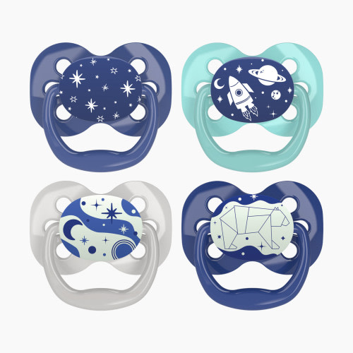 Dr. Brown's Advantage Pacifiers (4-Pack) - Blue, 4