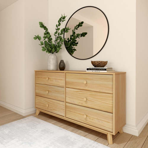 Wood 6-Drawer Dresser – Plank+Beam