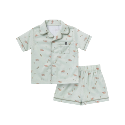 Modern Moments by Gerber Toddler Neutral Pajama Coat Set, 2-Piece, Sizes 12M-5T