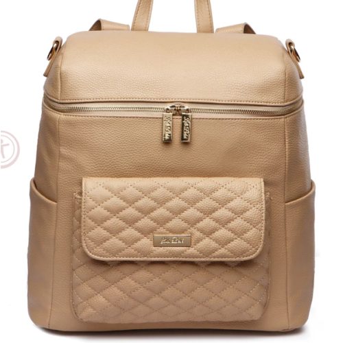 Monaco Diaper Bag | Latte Brown