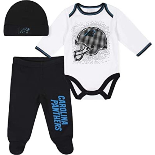 Gerber Unisex Baby NFL Team Footed Pant and Bodysuit Gift Set