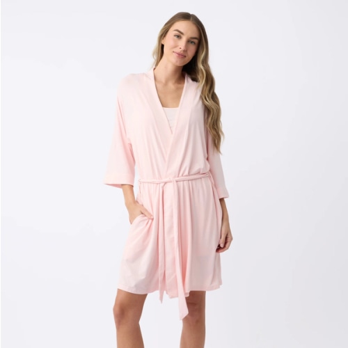 Women's Stretch-Knit Bamboo Kimono Robe | Cozy Earth