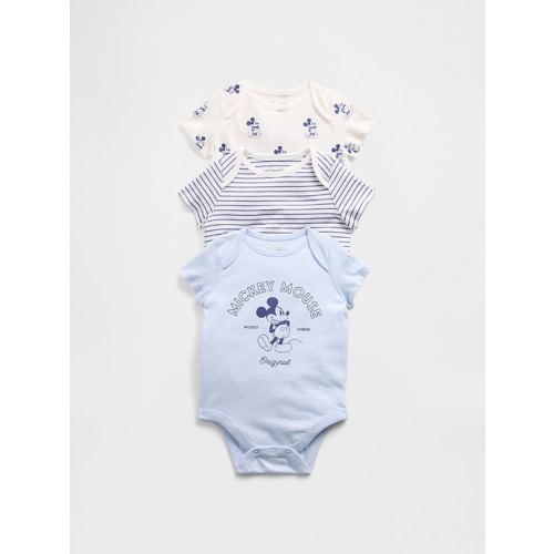 Gap × Disney Baby First Favorites Organic Cotton Bodysuit (3-Pack)