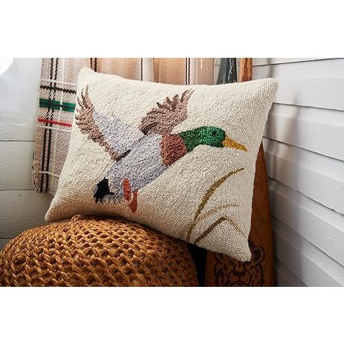 Camp WANDAWEGA Pillows, 16x20, Mallard Cream