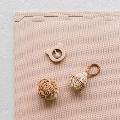 3 Sprouts Baby & Kids Foam Play Mat - Hazelnut