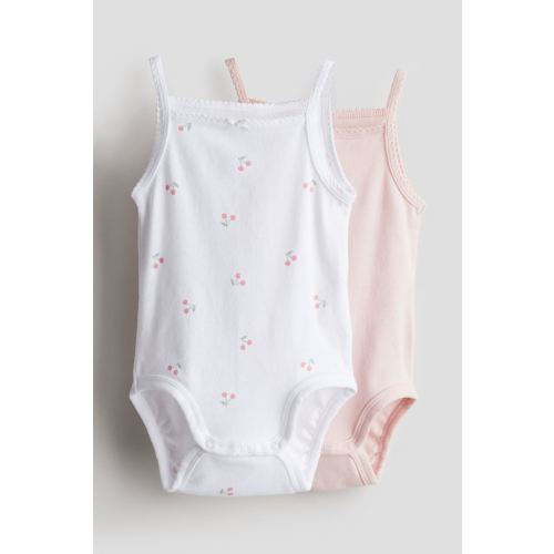 2-pack Sleeveless Cotton Bodysuits, Round Neck, Sleeveless, Light pink/cherries, Kids | H&M USH&MH&MInstagramTikTokYouTubePinterestFacebookH&M2-pack Sleeveless Cotton Bodysuits, Round Neck, Sleeveless, Light pink/cherries, Kids | H&M US2-pack Sleeveless C