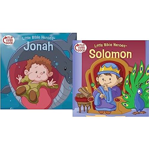 Solomon/Jonah Flip-Over Book (Little Bible Heroes™)