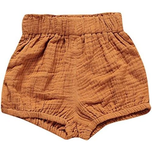 LOOLY Unisex Baby Girls Boys Cotton Linen Blend Bloomer Shorts