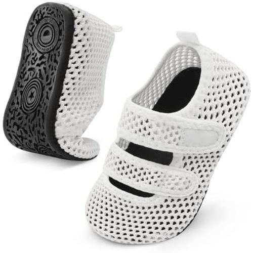 BARERUN Toddler Water Shoes Boys Girls Quick Dry Barefoot Aqua Shoes for Swim Pool Beach Non Slip Breathable Sandals Lightweight Summer House Slippers