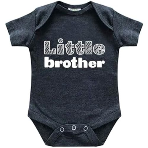 Unordinary Toddler little brother newborn outfits baby brother bodysuit boy announcement coming home outfit reveal