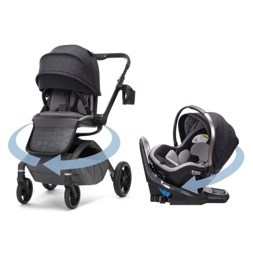 Tana 360° Rotating Travel System with Peri™ 180° in Onyx Heritage - Default Title