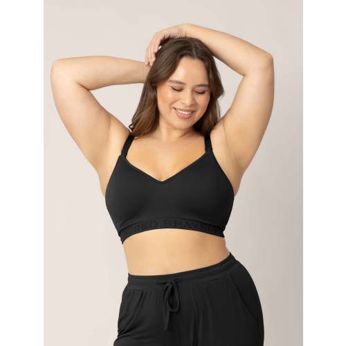 Signature Sublime® Contour Hands-Free Pumping & Nursing Bra | Black