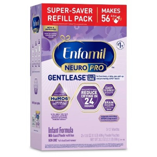 Enfamil NeuroPro Gentlease Powder Infant Formula, Size: 35.2oz